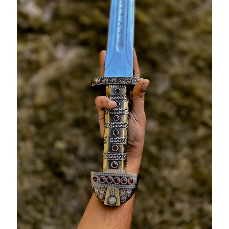 King Ragnar Lothbrok Handcrafted Viking Sword Authentic Norse Replica Medieval Sword Perfect Gifts 6