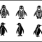 Penguin Svg Bundle 1