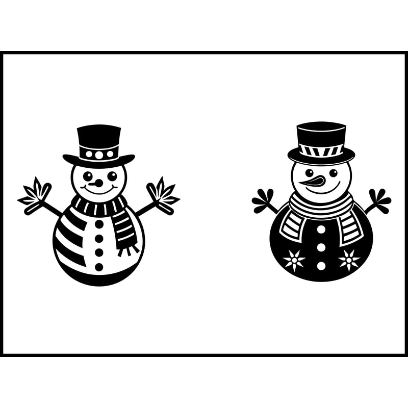 Snowman Svg Bundle 4 2