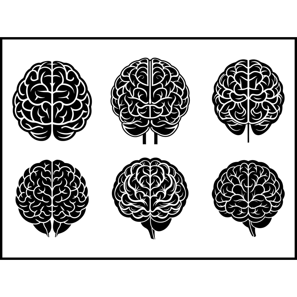 Brain SVG Bundle 1
