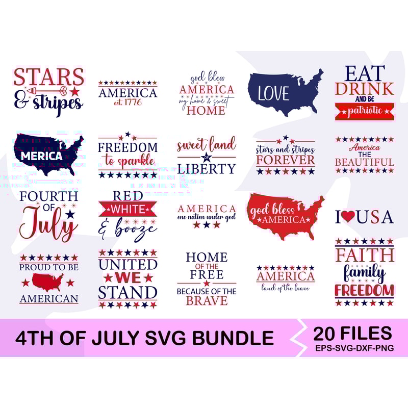 4th Of July SVG Bundle 8 0