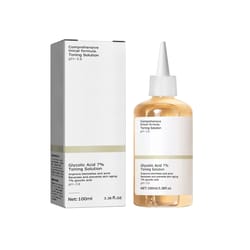 glycolic acid 7% toning solution acne treatment & skin rejuvenating lotion for moisturizing