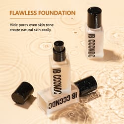 flawless all day color waterproof concealer foundation for women, full coverage, long lasting, moisturizing
