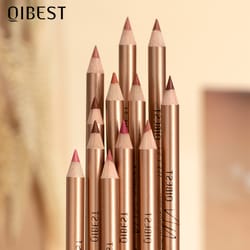 lip liner pencil set 12 colors, waterproof non-stick lip tint long lasting makeup, matte lipstick pencil