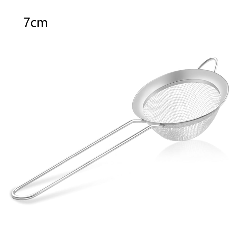 Stainless Steel Oil Strainer With Fine Wire Mesh Essential Baking Frying Kitchen Tool 6