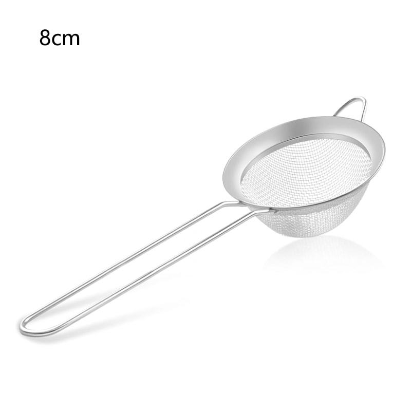 Stainless Steel Oil Strainer With Fine Wire Mesh Essential Baking Frying Kitchen Tool 7
