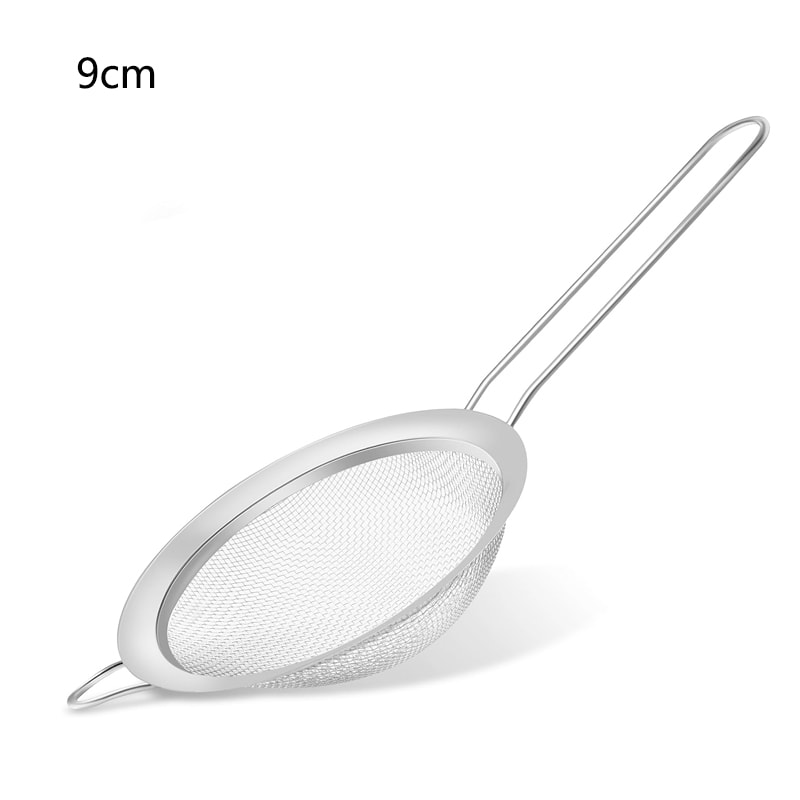Stainless Steel Oil Strainer With Fine Wire Mesh Essential Baking Frying Kitchen Tool 8