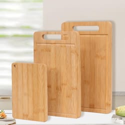 premium wooden chopping board, double-sided thick cutting & serving board for kitchen