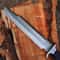23 HANDMADE HIGH POLISH HUNTING PREDATOR BOWIE MACHETE KNIFE WSHEATH 3