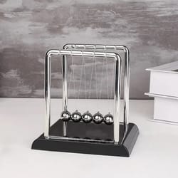 newtons cradle, physics desktop toy, steel ball pendulum, stress relief, teaching supplies, home decoration, science gi