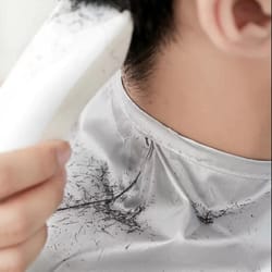 adult medium size haircut cloak cloth, breathable hair dye tool, fold able household haircut cloak