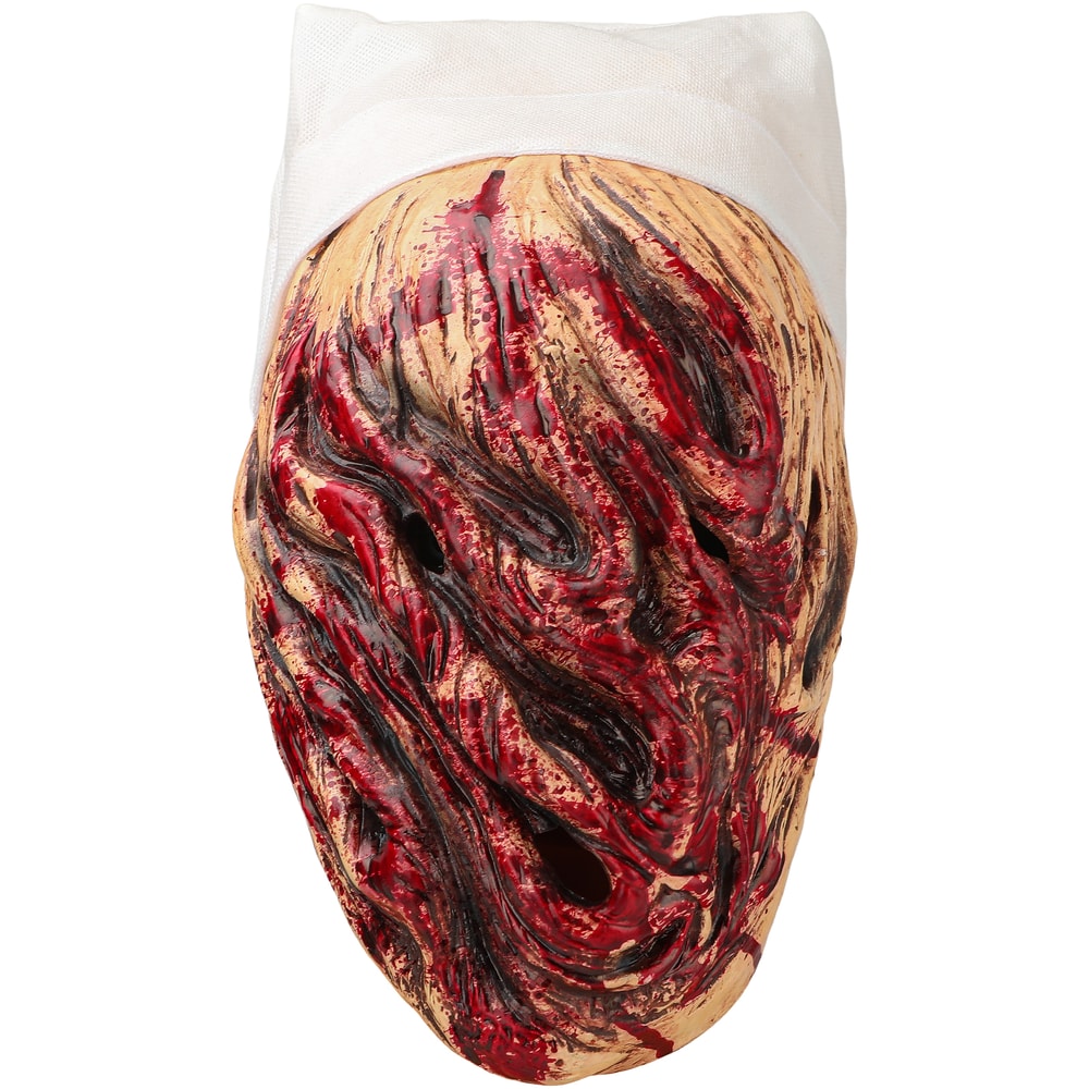 Nurse Model Halloween Cosplay Costume Terrifying Atmosphere Mask Wonderful Gift For Role Play Fans 4