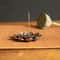 Alloy Incense Burner Stick Holder Buddhism Lotus Line Incense Plate Sandalwood Coil Base For Temple 0