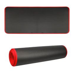 extra thick non-slip yoga mat with carrying strap