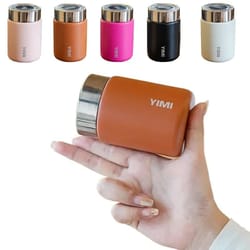 mini stainless steel thermos mug portable pocket vacuum flask