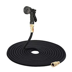 expandable garden water hose reel with high pressure flexible watering pipe