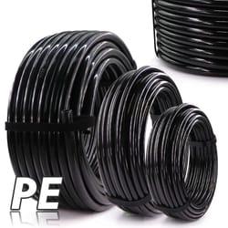 pe garden irrigation hose pressure proof black watering pipe