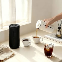 french press coffee and tea maker with stainless steel mesh 450ml