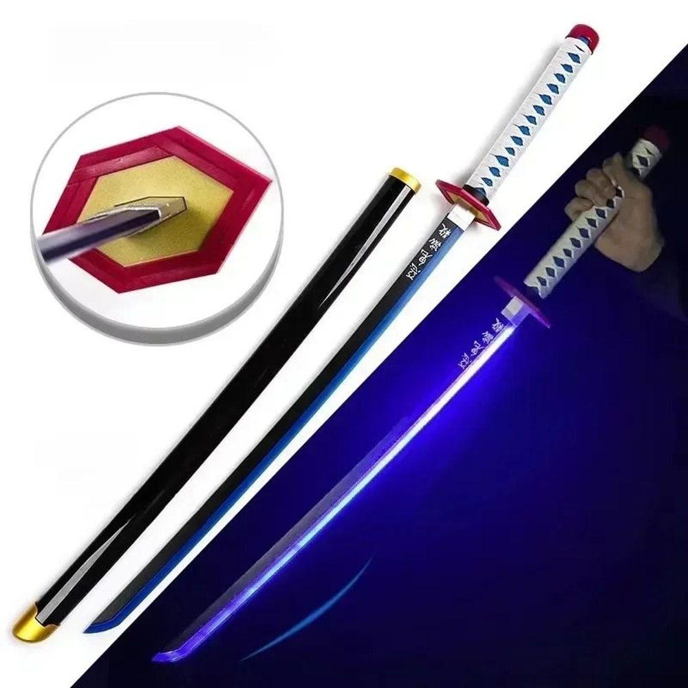 Luminous LED Katana Sword Anime Cosplay Prop With Realistic Design 11
