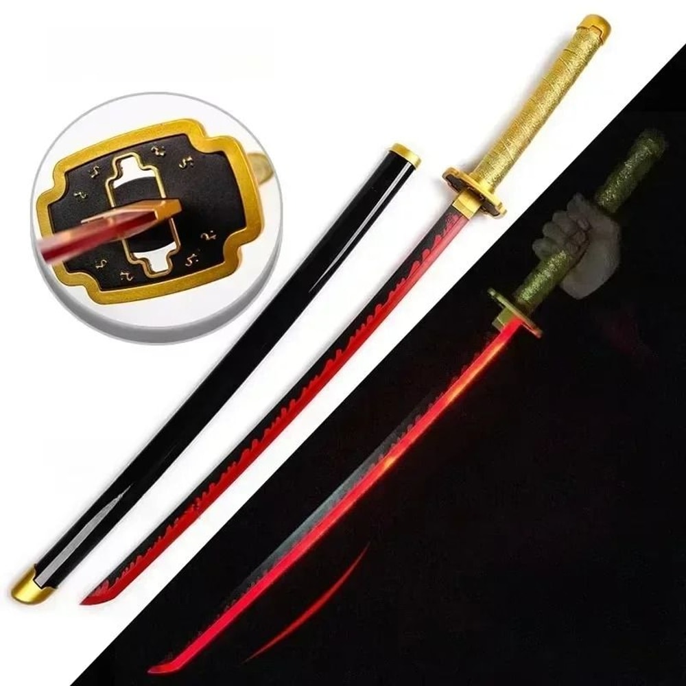 Luminous LED Katana Sword Anime Cosplay Prop With Realistic Design 12