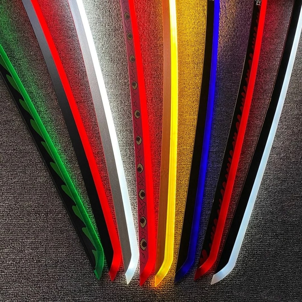 Luminous LED Katana Sword Anime Cosplay Prop With Realistic Design 4