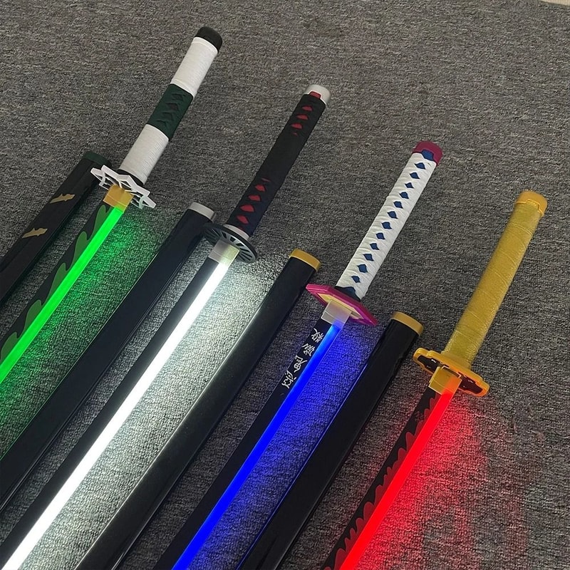 Luminous LED Katana Sword Anime Cosplay Prop With Realistic Design 6