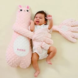 anti-startle sleep pillow for babies, baby soothing palm patting sleep aid, comforting patting pillow