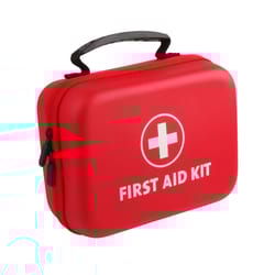 waterproof pu first aid bag – compact travel emergency medical organizer for home, car, and outdoor use