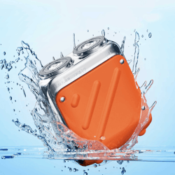 mini electric smart shaver dual blade rechargeable beard trimmer with digital display