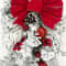 Flocked PVC Christmas Wreath And Garland Decor For Doors Trees And Holiday Home Styling 5