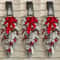 Flocked PVC Christmas Wreath And Garland Decor For Doors Trees And Holiday Home Styling 7