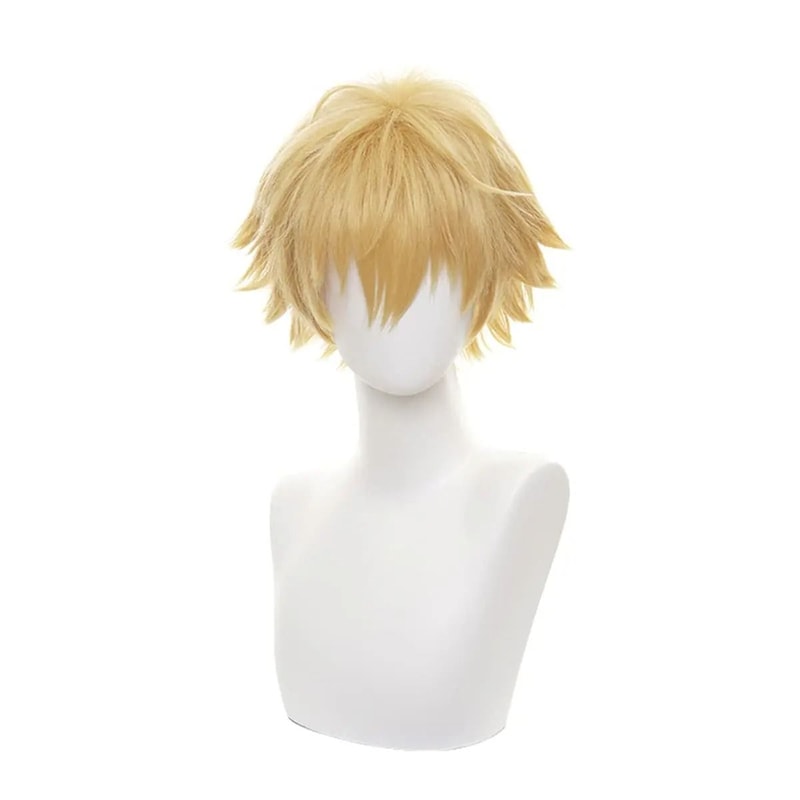 Angel Devil Orange Brown Cosplay Wig 10