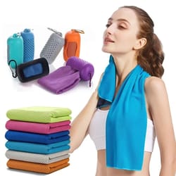 outdoor microfiber quick drying cooling towel