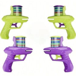 skyshot foam disc launcher – safe outdoor flying disc toy for kids