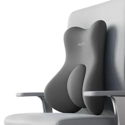 orthorelief memory foam lumbar cushion – ergonomic back support for car, office & postpartum comfort