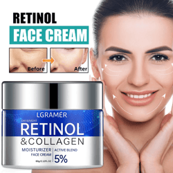 retinol firming and wrinkle repair cream – anti aging moisturizer for fine lines and radiance