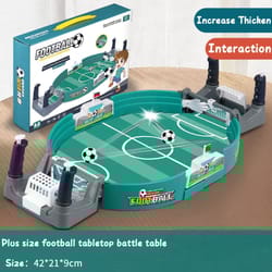 mini soccer table game for kids and families – portable desktop football board game for parties and fun play