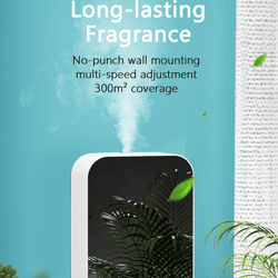 wall-mountable scent diffuser machine – electric aroma nebulizer for home, office, and commercial spaces