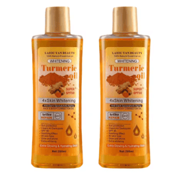 turmeric essential oil massage & skincare blend – brightening body and face oil for radiance and renewal
