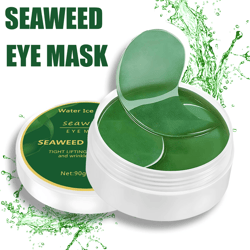 60 piece collagen eye patch seaweed under eye mask for dark circles and hydration