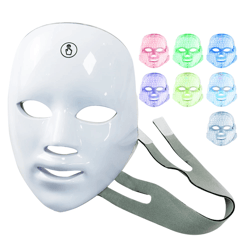 7 color led facial mask for skin rejuvenation acne therapy and anti aging care