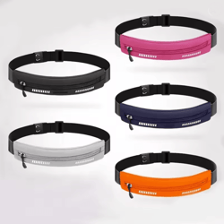 waterproof running belt waist pack for women with phone and key holder for fitness and jogging