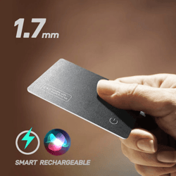 findease smartcard wallet tracker wireless charging compatible with apple find my