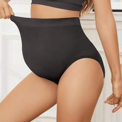 high waist seamless maternity underwear briefs pack of 3 comfortable stretch pregnancy panties