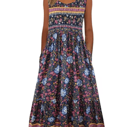 bloomease womens sleeveless summer pullover dress plus size casual