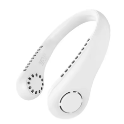 portable neck fan bladeless rechargeable air cooler with 3 speed settings