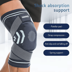 aolikes knee brace support strap for compression and joint pain relief