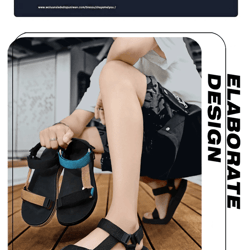 mens outdoor sandals arch support yoga mat insole anti slip beach shoes