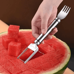stainless steel windmill watermelon cutter and fruit slicer