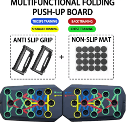 powerpress foldable push up board training system